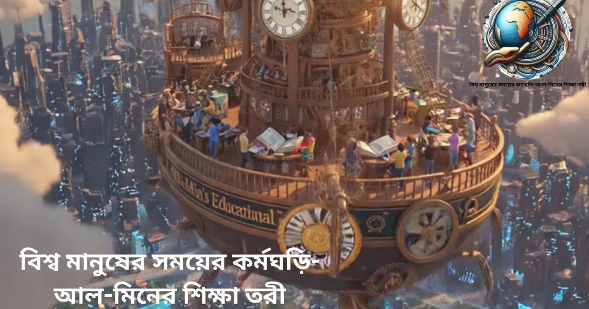 বিশ্ব মানুষের সময়ের কর্মঘড়ি-আল-মিনের শিক্ষা তরী